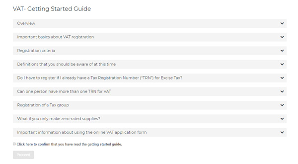 VAT Getting Started Guide BHMJ دليل بدء ضريبة القيمة المضافة