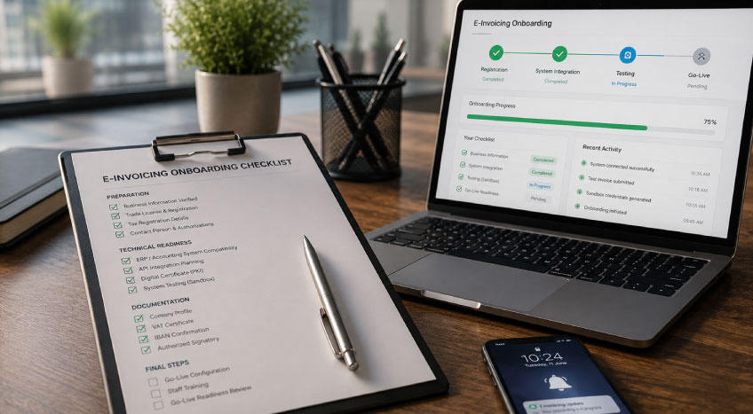 UAE e-Invoicing ASP Onboarding Checklist for Businesses