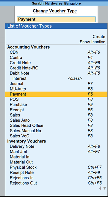 TallyPrime billing and invoicing capability