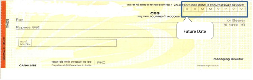 What Is Post dated Cheque And How To Write It Tally Solutions