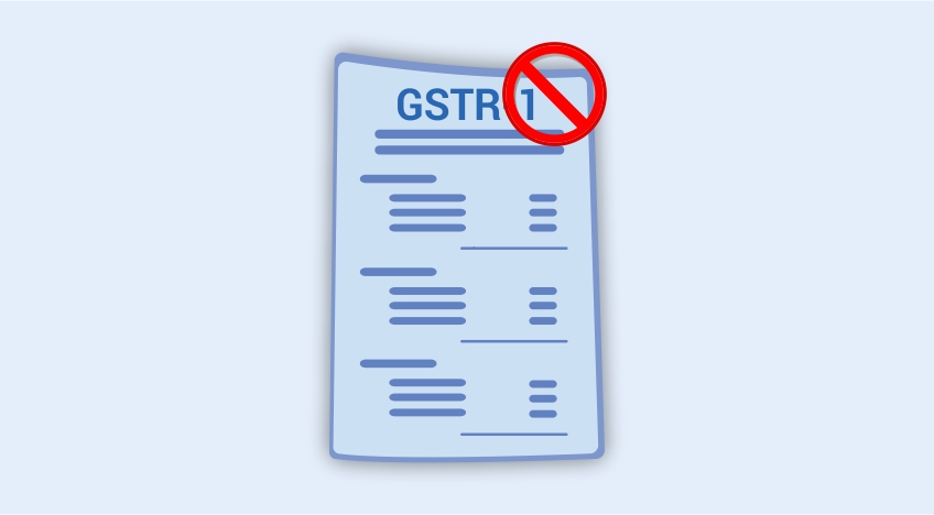 GSTR-1 Filing Facility will be Blocked for Non-filing of GSTR-3B Returns