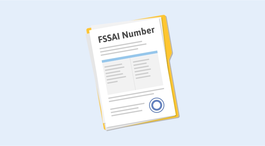 FSSAI number on invoices