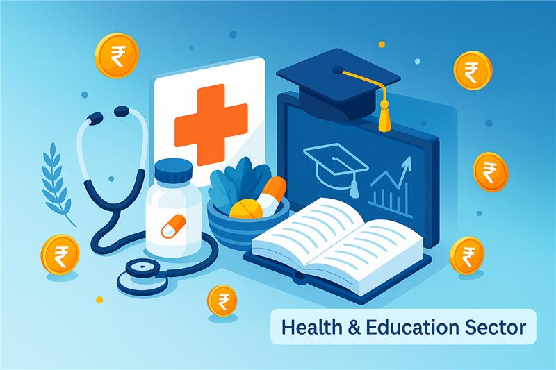 GST Rate Changes for Health and Education Sector
