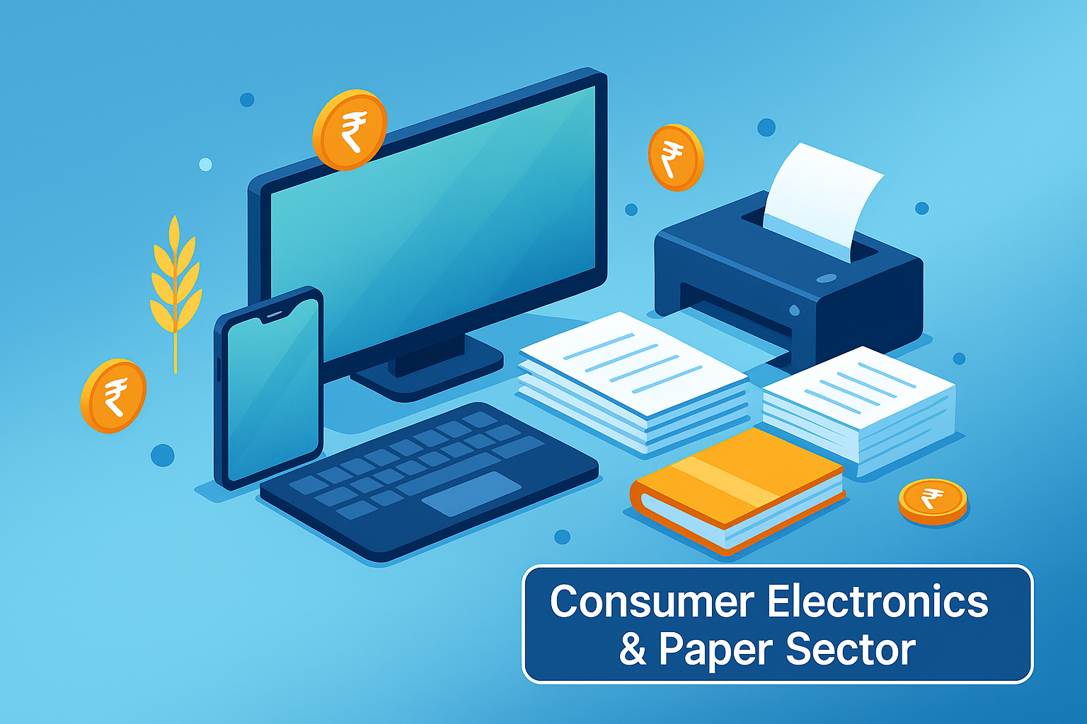 GST Rate Changes for Consumer Electronics and Paper Sector
