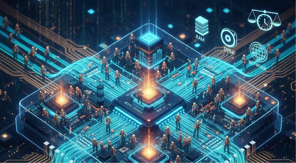 The Landscape of Concurrent Computing: Workers, Work, and Resources