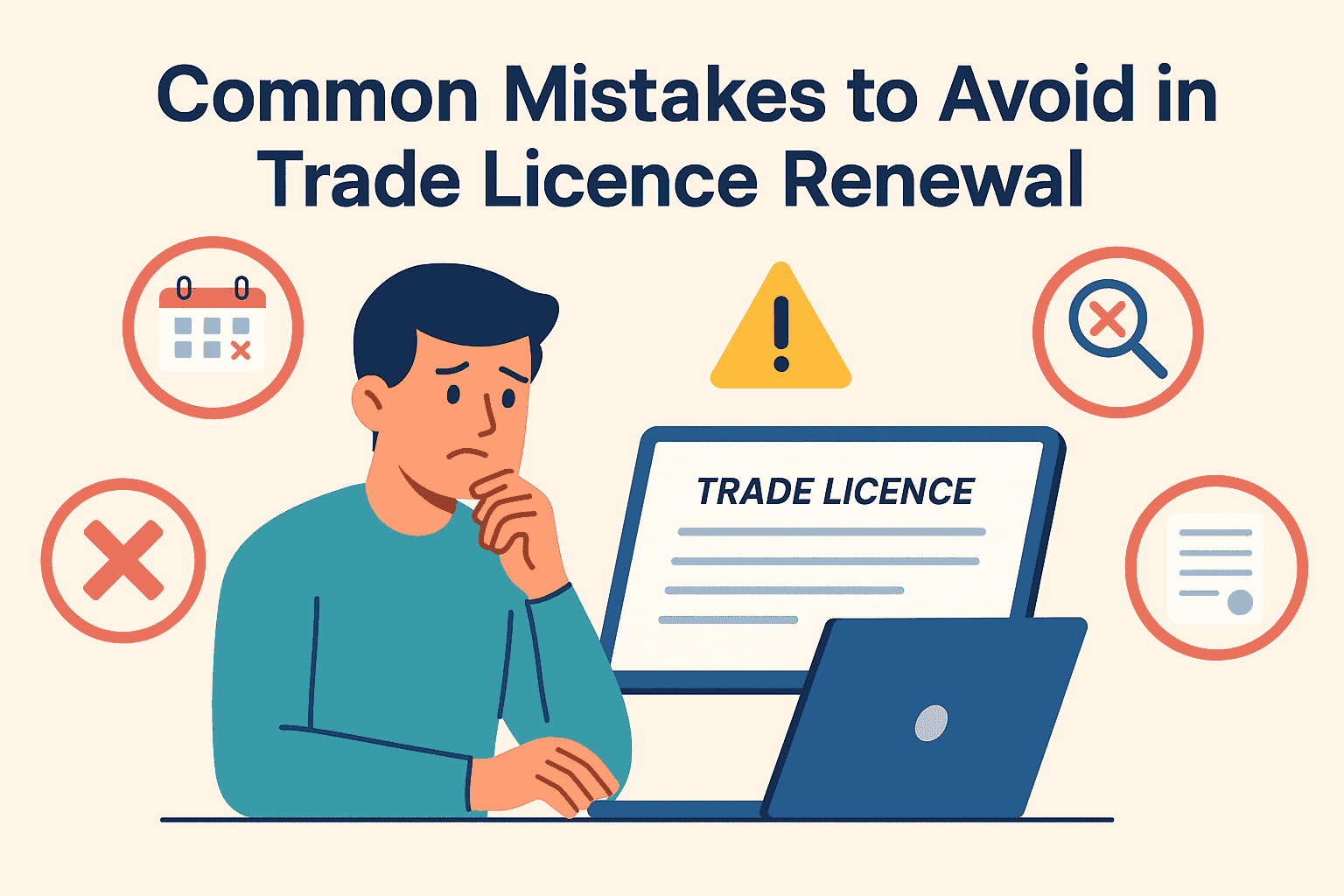 Common Mistakes to Avoid in Trade Licence Renewal
