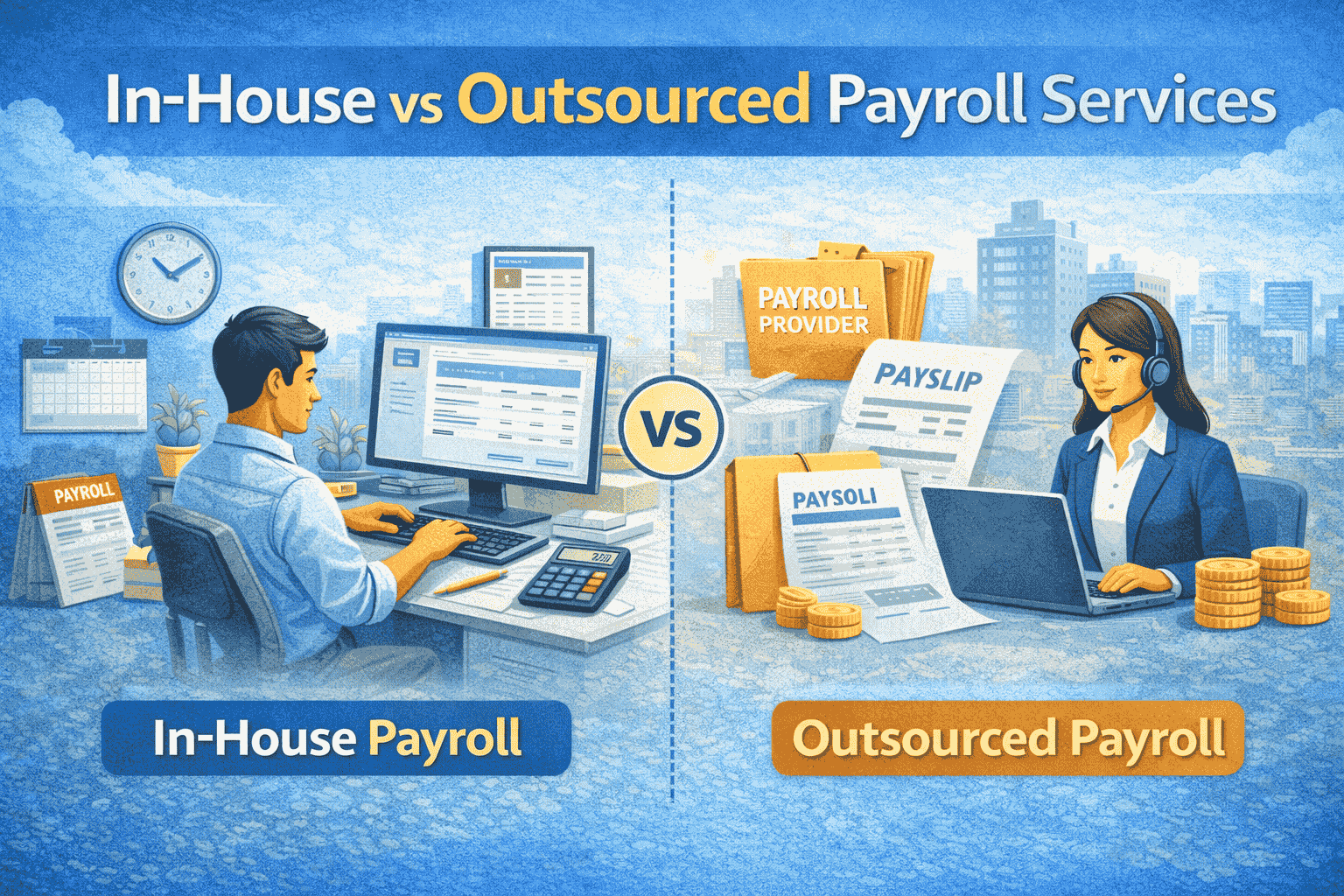 In-House vs Outsourced Payroll Services: Which One Should You Choose?
