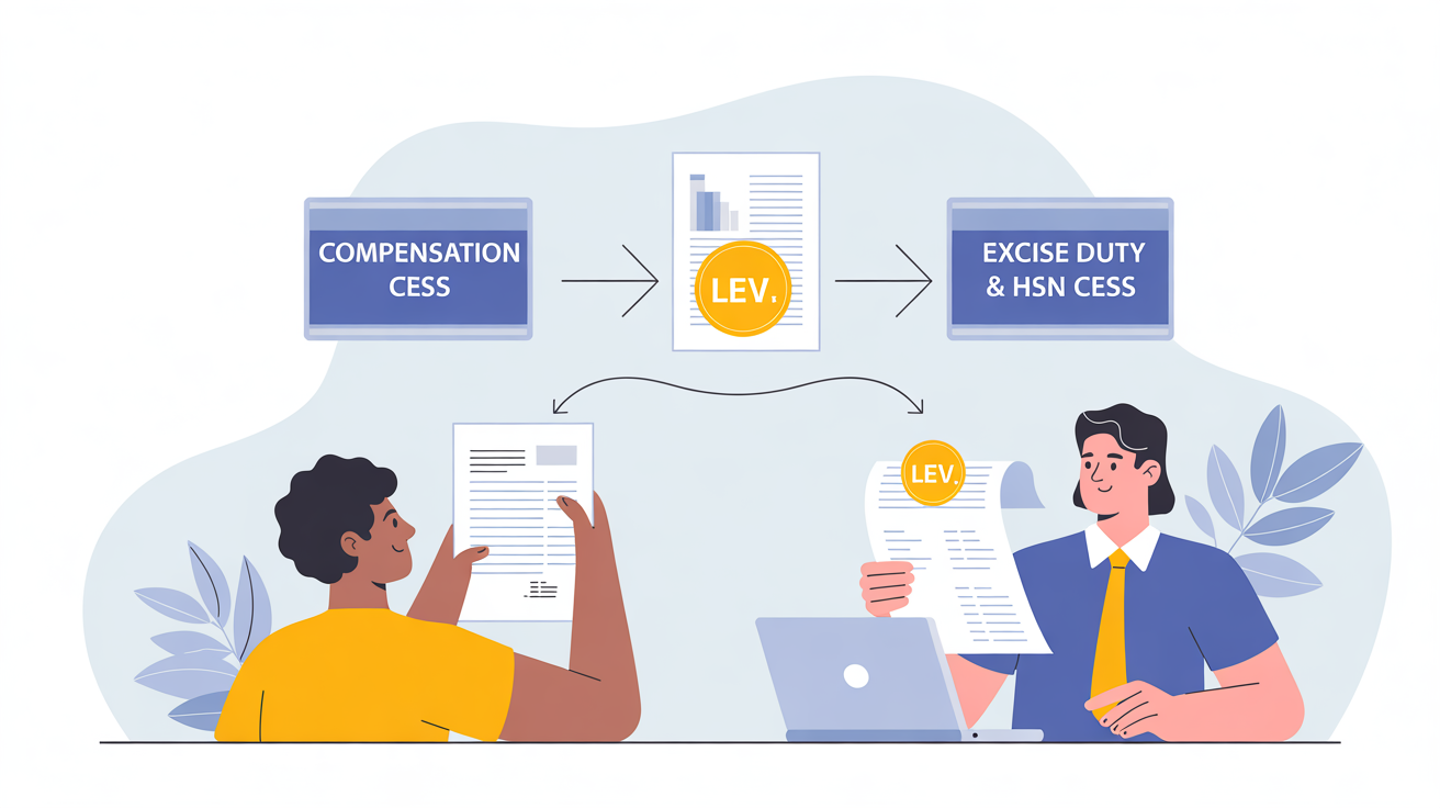 From Compensation Cess to Excise & HSN Cess: Managing the Transition to the New Levy Framework