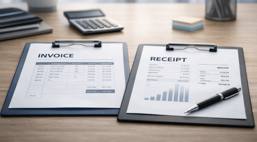 Difference Between Invoice and Receipt Explained
