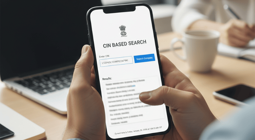 How to Search a Company by CIN Number