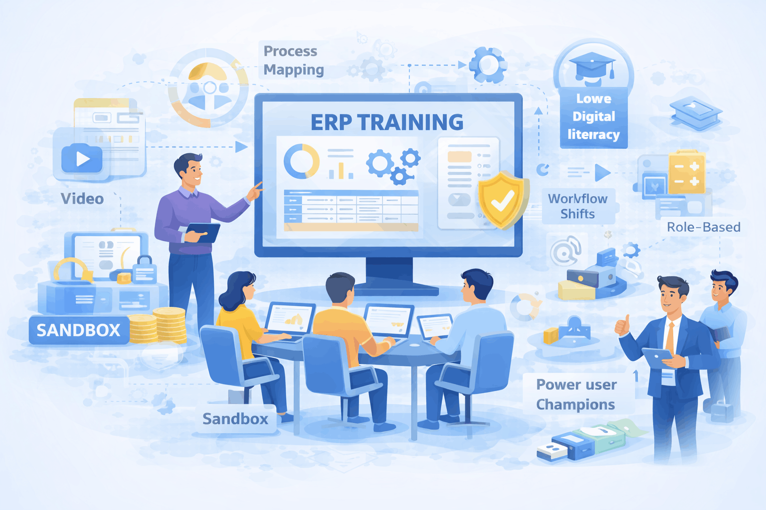 How to Train Employees on a New ERP System: Best Practices