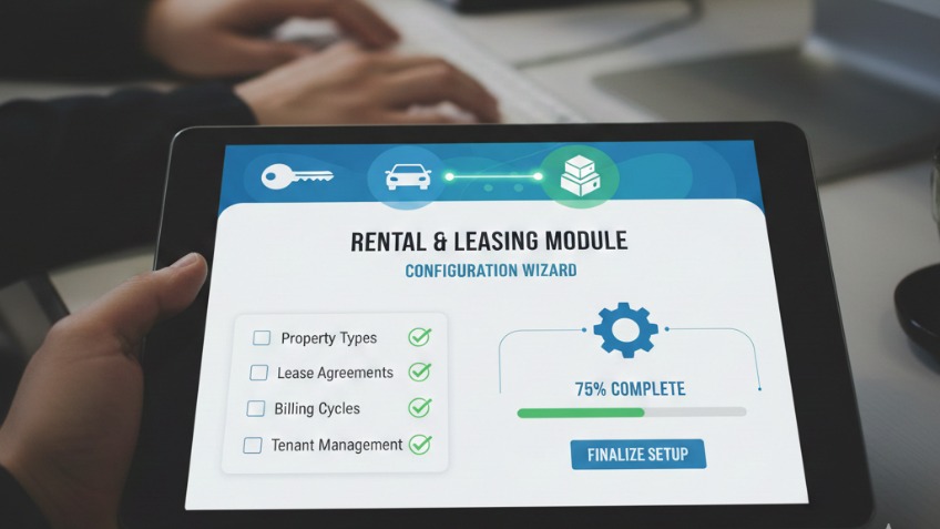 Setting Up Rental and Leasing Module in Business Software