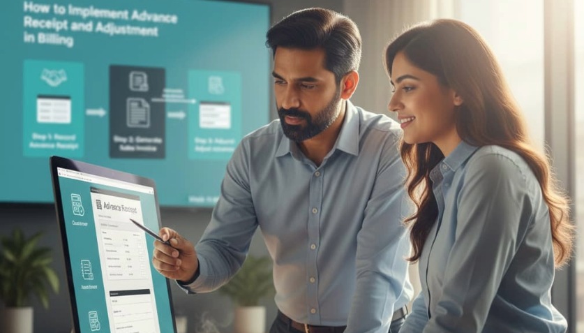 How to Implement Advance Receipt and Adjustment in Billing