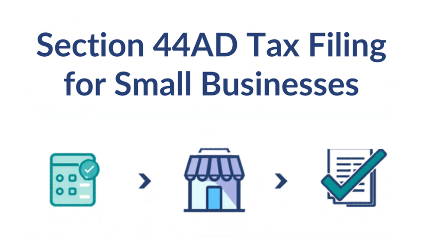Presumptive Taxation under Section 44AD for Small Businesses