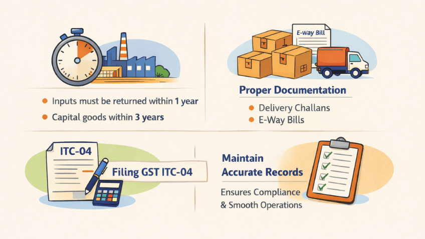 Job Work Transactions Under GST: A Compliance Guide