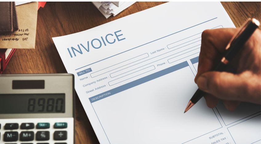 Invoice Amount Calculation Including Tax and Discounts