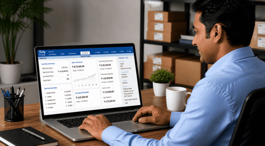 What Makes TallyPrime the Best Software for Inventory, Billing and GST for a Trading Business in India