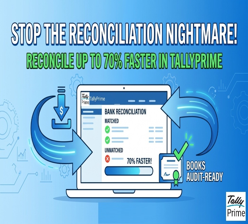 How to Auto-Import Bank Statements for Faster Reconciliation in TallyPrime