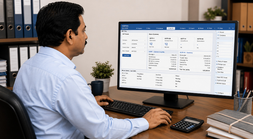 How TallyPrime Manages Multi-Branch GST Filing and Books for Businesses Across Different States