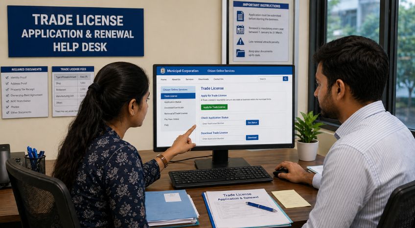 Get Trade License Online – Application & Renewal for Businesses
