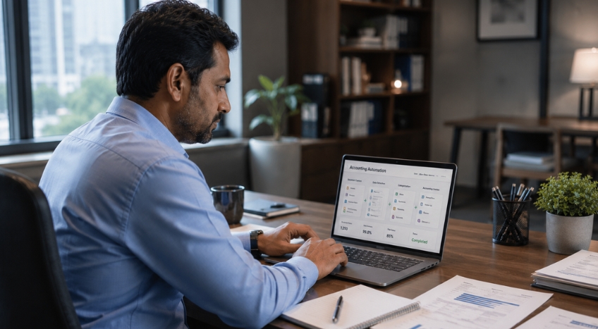 How AI in Accounting Helps Businesses Reduce Manual Data Entry