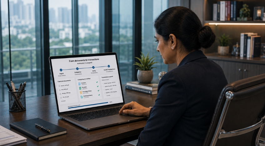 From Documents to Transactions: How Businesses Can Automate Accounting Entries