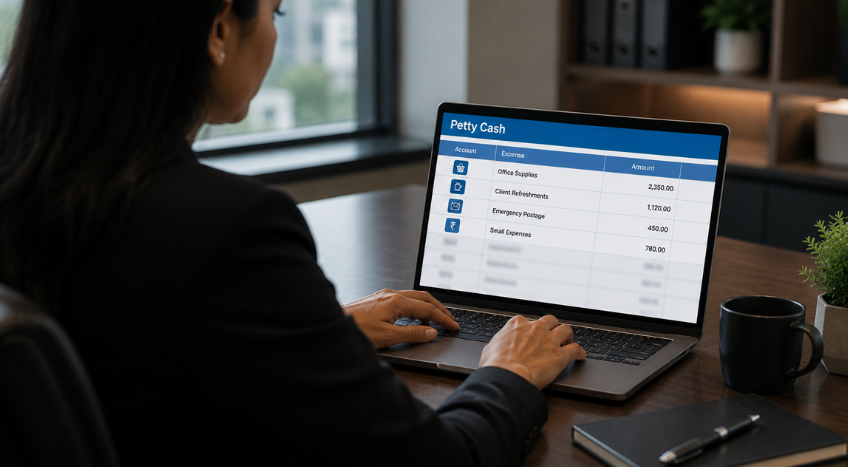 Petty Cash Example with Recording and Control Method