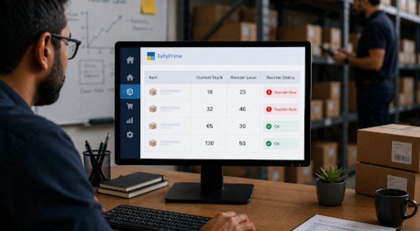 Never Run Out of Stock Again With TallyPrime Stock Alerts for Store Managers