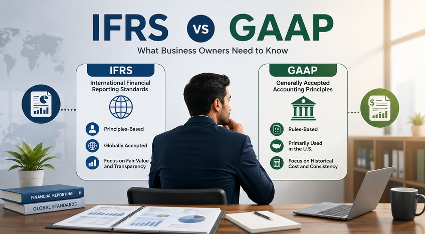 Difference Between IFRS and GAAP: What Business Owners Need to Know