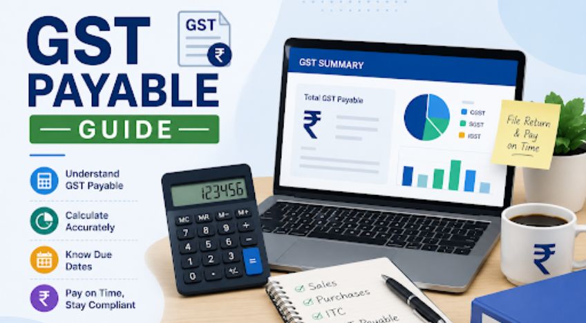 What Is GST Payable? Meaning, Calculation, Due Dates and Payment Process