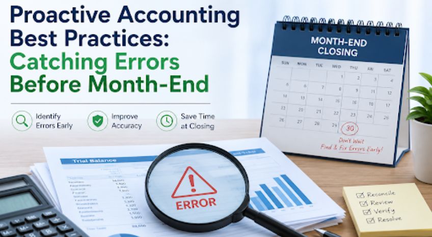 Proactive Accounting Best Practices: Catching Errors Before Month-End