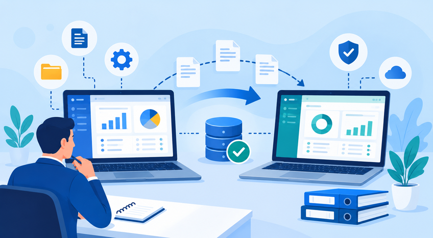 How to Switch Accounting Software Without Losing Business Data