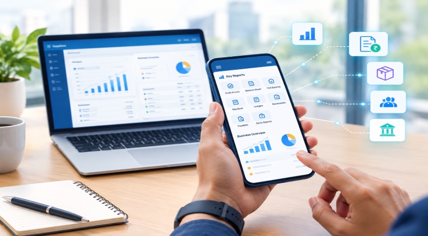What Business Owners Can Check in TallyPrime on Their Phone