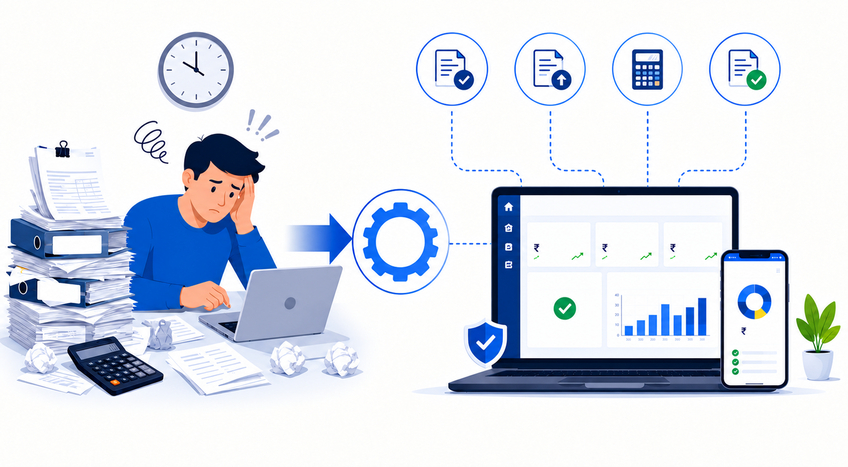 Stop Spending Hours on GST: How Automation Can Give Your Time Back