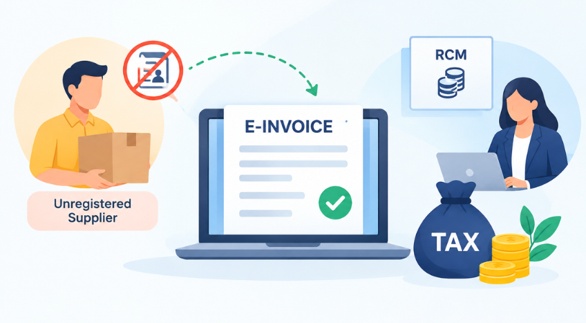 E-Invoicing to Cover Reverse-Charge Purchases From Unregistered Suppliers