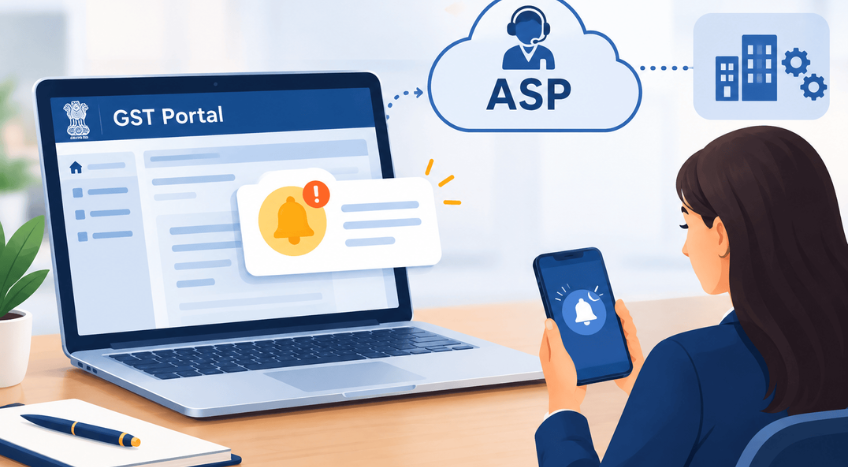 GST Portal to Notify Taxpayers About ASP Access: What Changes for Businesses?