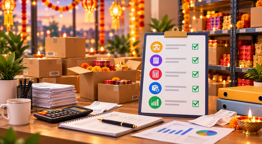Post-Diwali Accounting and Inventory Reconciliation Checklist